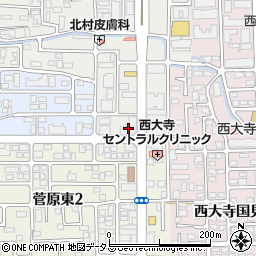 ロイヤルアーク西大寺周辺の地図