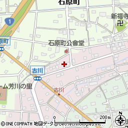 静岡県浜松市中央区古川町169周辺の地図