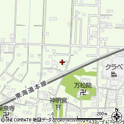 静岡県浜松市中央区篠原町1216周辺の地図