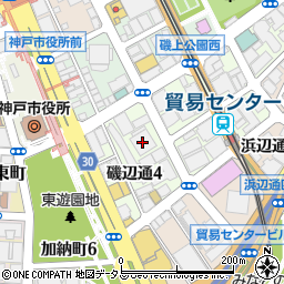 三宮ミュージアムタワー周辺の地図