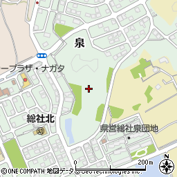 岡山県総社市泉周辺の地図