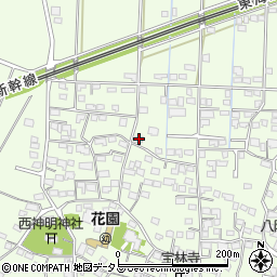 静岡県浜松市中央区篠原町2108周辺の地図