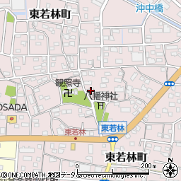 静岡県浜松市中央区東若林町1112周辺の地図