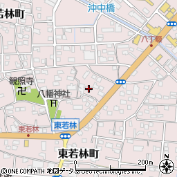 静岡県浜松市中央区東若林町1120周辺の地図