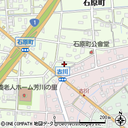 静岡県浜松市中央区石原町562周辺の地図