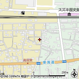 静岡県浜松市中央区高塚町71周辺の地図