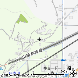 岡山県岡山市東区宍甘677周辺の地図