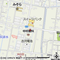 静岡県浜松市中央区神田町550周辺の地図