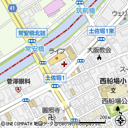 西日本鉄道株式会社　国際物流事業本部・西日本営業部・営業課周辺の地図