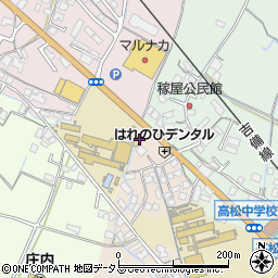 岡山県岡山市北区高松原古才1周辺の地図