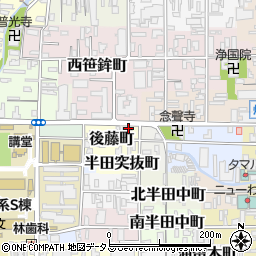 北村漢方鍼灸科周辺の地図
