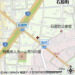 静岡県浜松市中央区石原町567周辺の地図