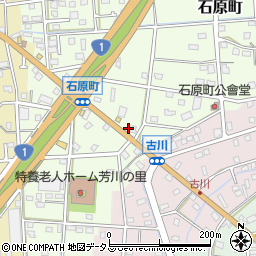静岡県浜松市中央区石原町568周辺の地図