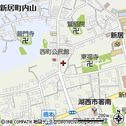 静岡県湖西市新居町新居1712周辺の地図