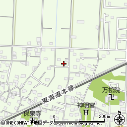静岡県浜松市中央区篠原町976周辺の地図