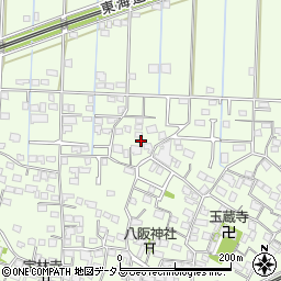 静岡県浜松市中央区篠原町4166周辺の地図