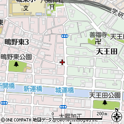 新宮温泉周辺の地図