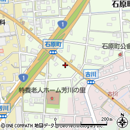 静岡県浜松市中央区石原町702周辺の地図