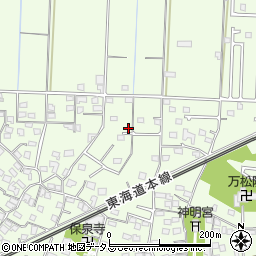 静岡県浜松市中央区篠原町990周辺の地図