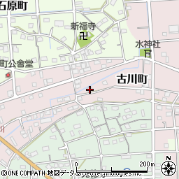静岡県浜松市中央区古川町250周辺の地図