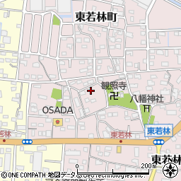 静岡県浜松市中央区東若林町1027周辺の地図