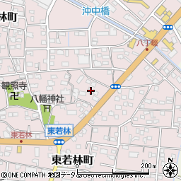 静岡県浜松市中央区東若林町1121周辺の地図