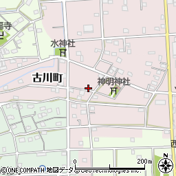 静岡県浜松市中央区古川町291周辺の地図