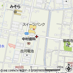 静岡県浜松市中央区神田町577周辺の地図
