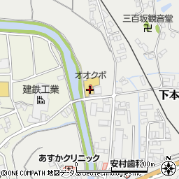 島根県益田市下本郷町1-22周辺の地図