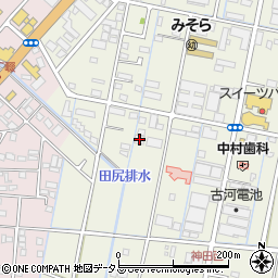 静岡県浜松市中央区神田町481周辺の地図