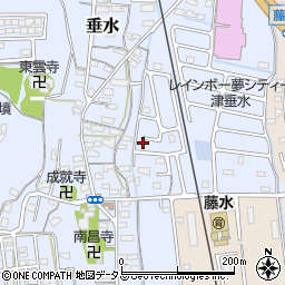 三重県津市垂水996-3周辺の地図