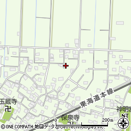 静岡県浜松市中央区篠原町1005周辺の地図