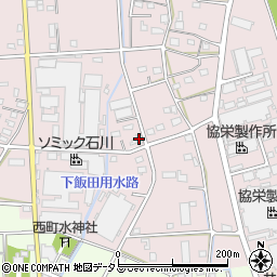 静岡県浜松市中央区金折町755周辺の地図
