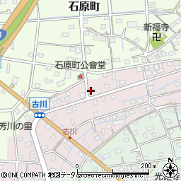 静岡県浜松市中央区古川町173周辺の地図