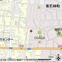 静岡県浜松市中央区東若林町999周辺の地図