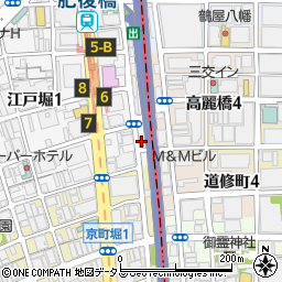 倉庵ビル周辺の地図