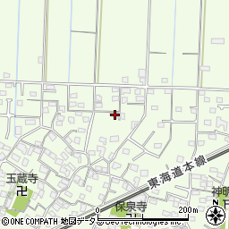 静岡県浜松市中央区篠原町1013周辺の地図