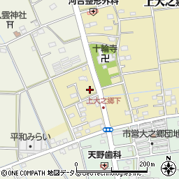 静岡県磐田市上大之郷385周辺の地図