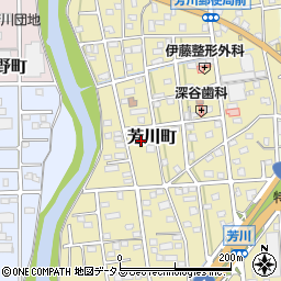 静岡県浜松市中央区芳川町678周辺の地図