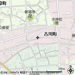 静岡県浜松市中央区古川町246周辺の地図