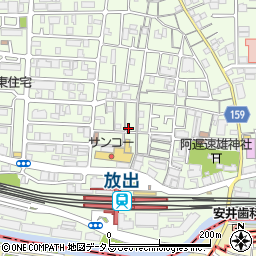 株式会社沖製麺所周辺の地図