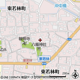 静岡県浜松市中央区東若林町1116周辺の地図