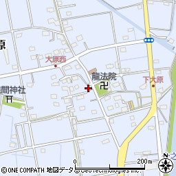 静岡県磐田市大原2348周辺の地図