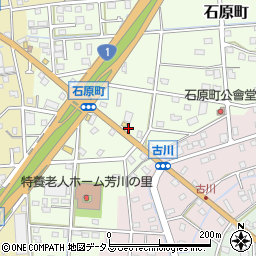 静岡県浜松市中央区石原町571周辺の地図