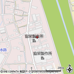 静岡県浜松市中央区金折町1417周辺の地図