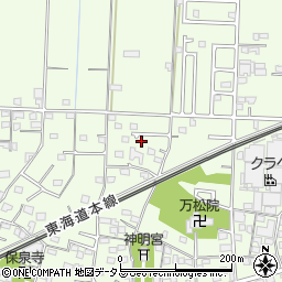 静岡県浜松市中央区篠原町1214周辺の地図