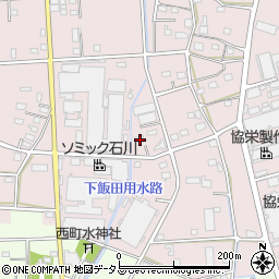 静岡県浜松市中央区金折町756周辺の地図
