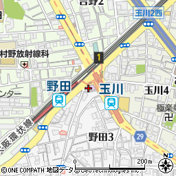 マクドナルドＪＲ野田駅前店周辺の地図