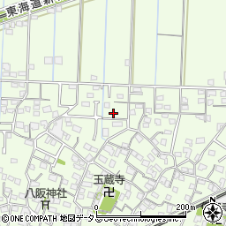 静岡県浜松市中央区篠原町2117周辺の地図