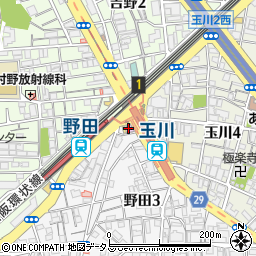 ＪＯＹＦＩＴ・ＪＲ野田駅前周辺の地図